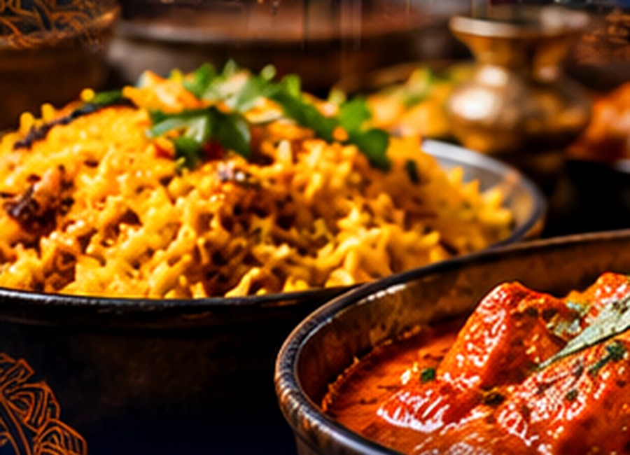 Indian biryani