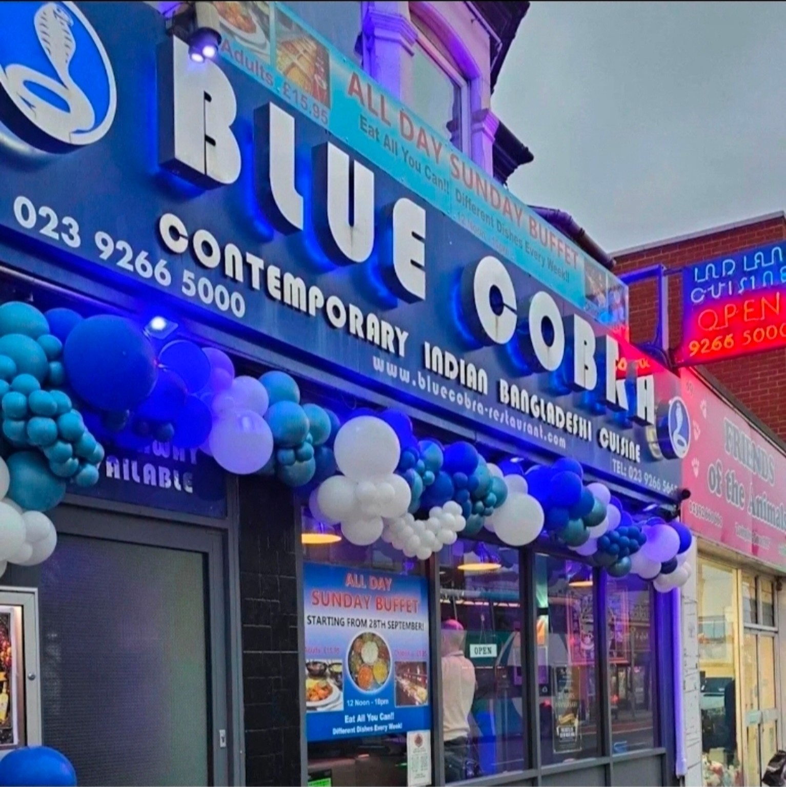 Blue Cobra Restaurant Portsmouth